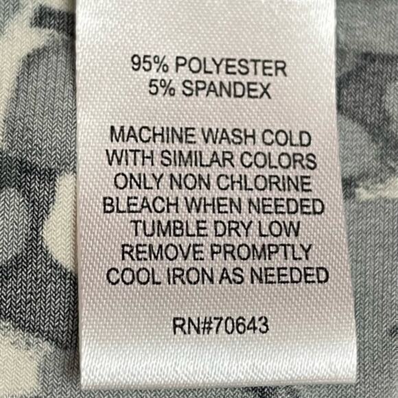J Howard Black Gray Drape Office To Date Night Feminine Dress NWOT Size 10 - Picture 10 of 12